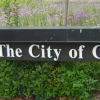 "Welcome to the City of Cupertino" 