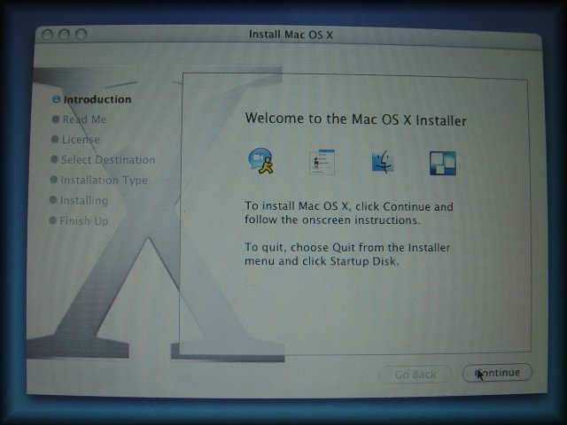 booting on the CD again
