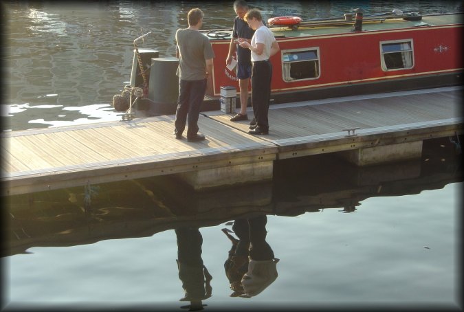 danbri and ericP getting information on houseboats