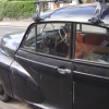 Black Morris Minor