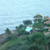 Mmm lovely... A nice big house and swimming pool at the end of a cap, just above the sea