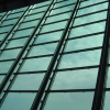 Glass wall at Nice Terminal 2