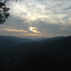 sunset from Mont Peygros near Auribeau sur Siagne, FR