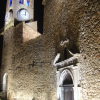 the well-lit church in the quarter of le suquet, Cannes, FR
