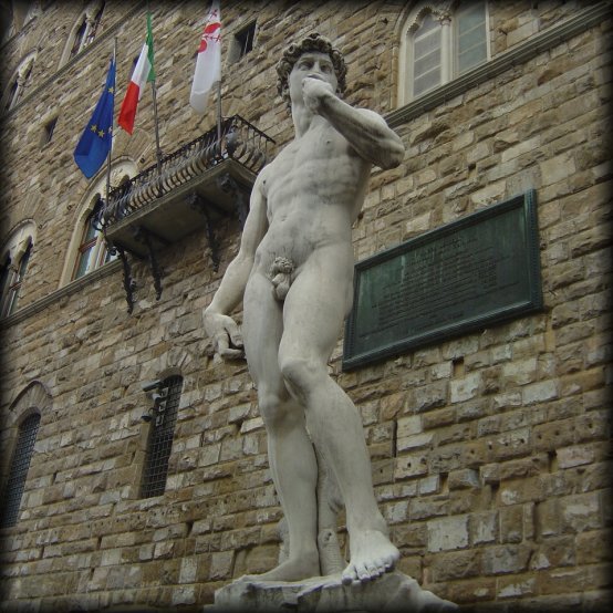 Statue in front of il Palazzo Vecchio, Firenze
