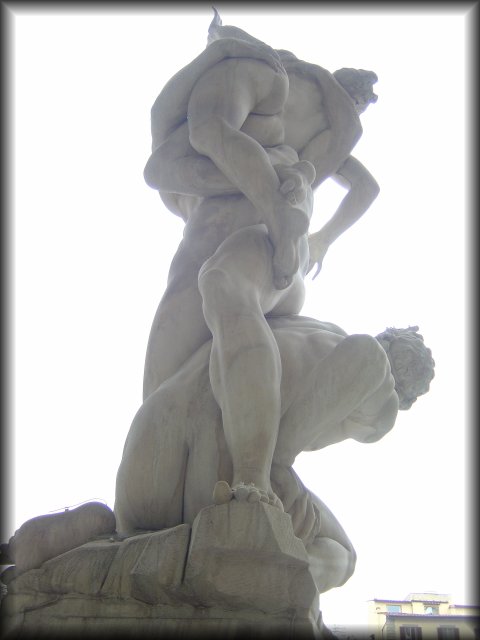 Piazza della Signoria statue, Firenze
