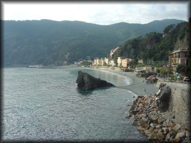 The shore, Monterosso al Mare, one of the cinque terre