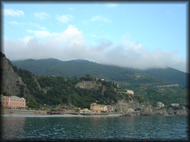 The shore, Monterosso al Mare, one of the cinque terre