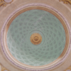 Trompe l'oeil ceiling painting in Galeria degli Uffizi, Firenze