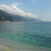 Beach, sea, coast, Monterosso al Mare, one of the cinque terre