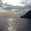 Sunbeams and pretty reflections on the sea, Monterosso al Mare, one of the cinque terre