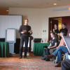 Philipp (although I can't recall what role he was performing) at Team Day