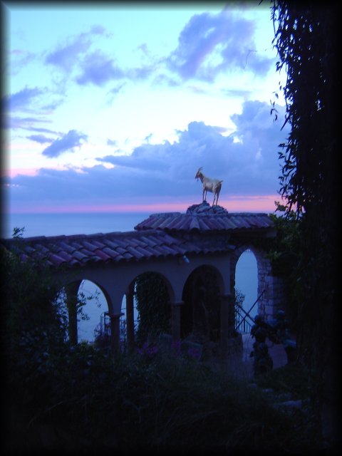 La chevre d'or of Eze village, a pretty pretty famous (and expensive) restaurant and hotel