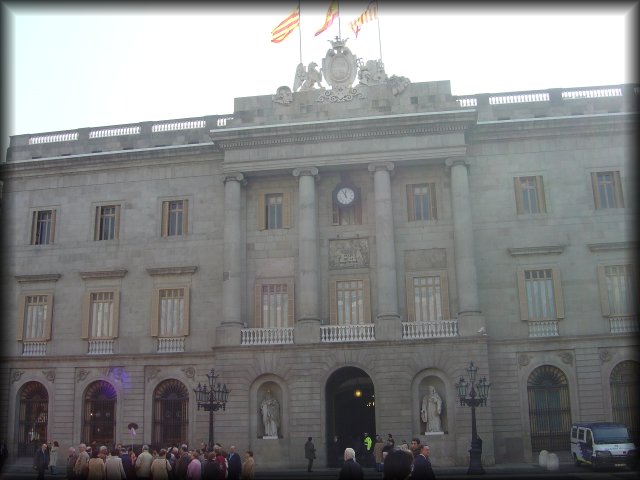 Palau de la Generalitat on Placa St Jaume