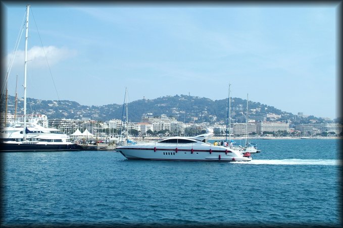 Boats in Cannes harbour