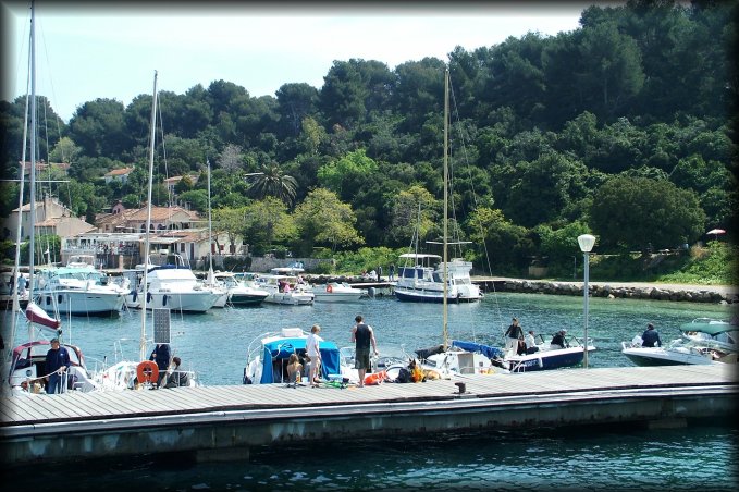 Our boat is almost there