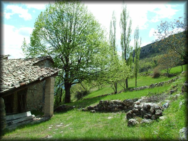 The house closest to the chapel