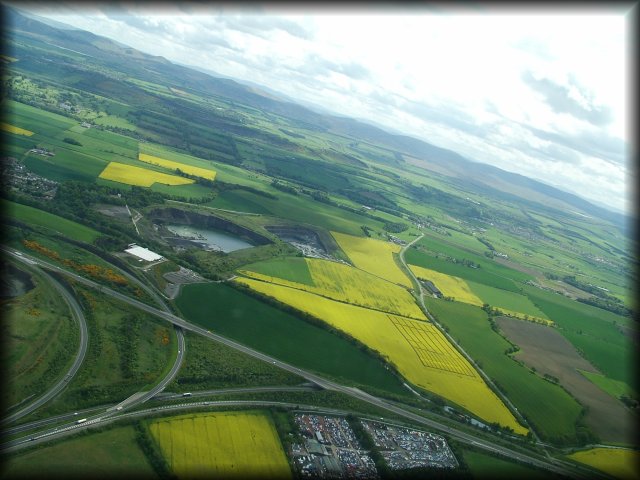 The aircraft is taking off from London Stansted.