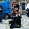 Distortion mirror, Camera Obscura. Amy and I forming a totem of selfportrait photographers