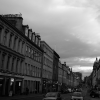 This is South Bridge. (black and white version)