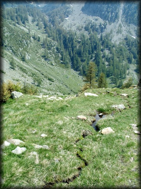 Let's follow the stream (actually this was not on the official path and no other was following the stream).