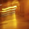 Yes, it's on purpose. That was the 7th or 8th attempt. Boy does it take patience to obtain a blurry pic.