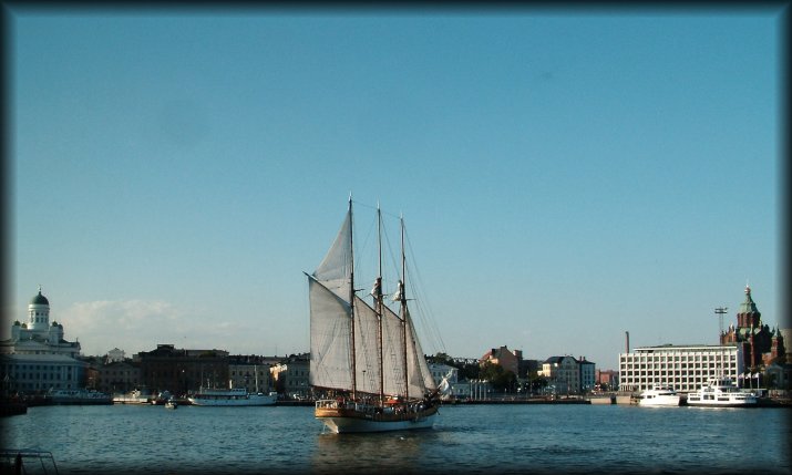 After landing in Helsinki and right before taking a boat to Estonia