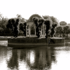The Kadriorg Park symmetrical Swan Lake