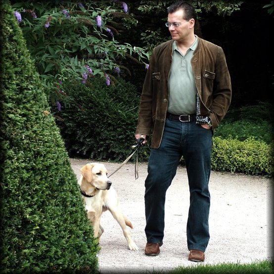 We take turns as Benny is not admitted in the Eberbarch abbey; now is Wolfgang's turn.