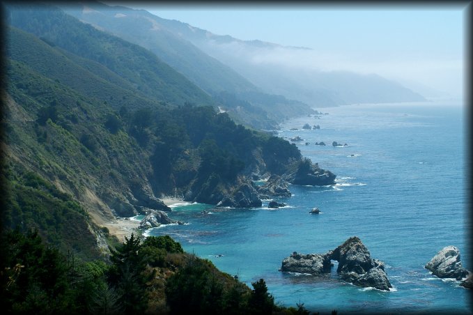On the way to the Julia Pfeiffer Burns State Park. We *had* to stop at every turnout.