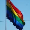 The rainbow flag in Castro, which is huge.