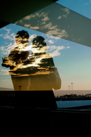 Sunset couple