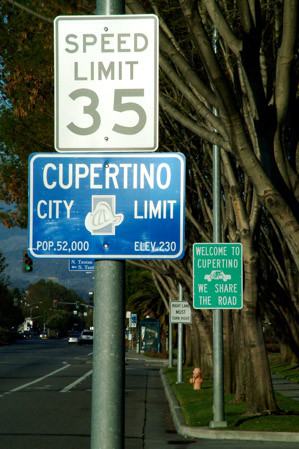 Cupertino city limit