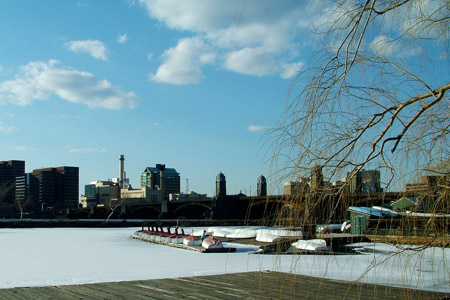 Snow-covered