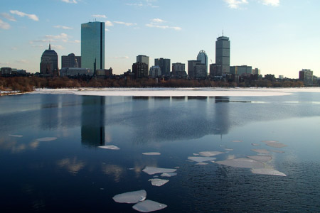 Boston skyline 