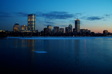 Boston skyline 