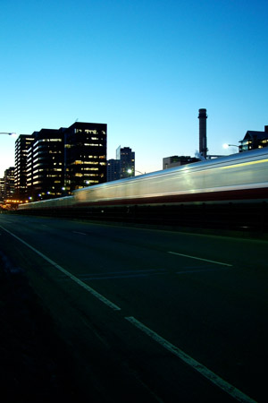 Dashing over the bridge