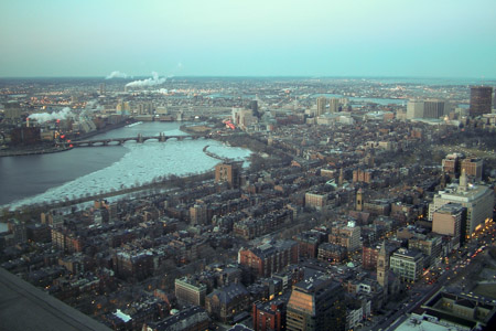 View from the Top of the Hub