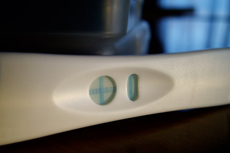 Pregnancy positive test