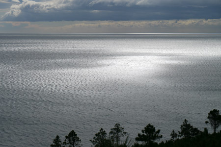 Silver sea