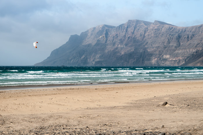 Kite surfers
