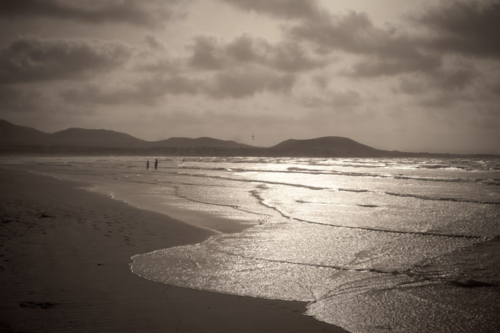 Famara beach