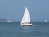 sailing boat, SFO, Sep. 2003